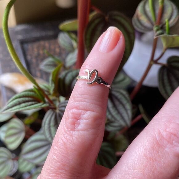 Capricorn Sterling Silver Toe Ring Midi Ring Zodiac - Picture 3 of 4